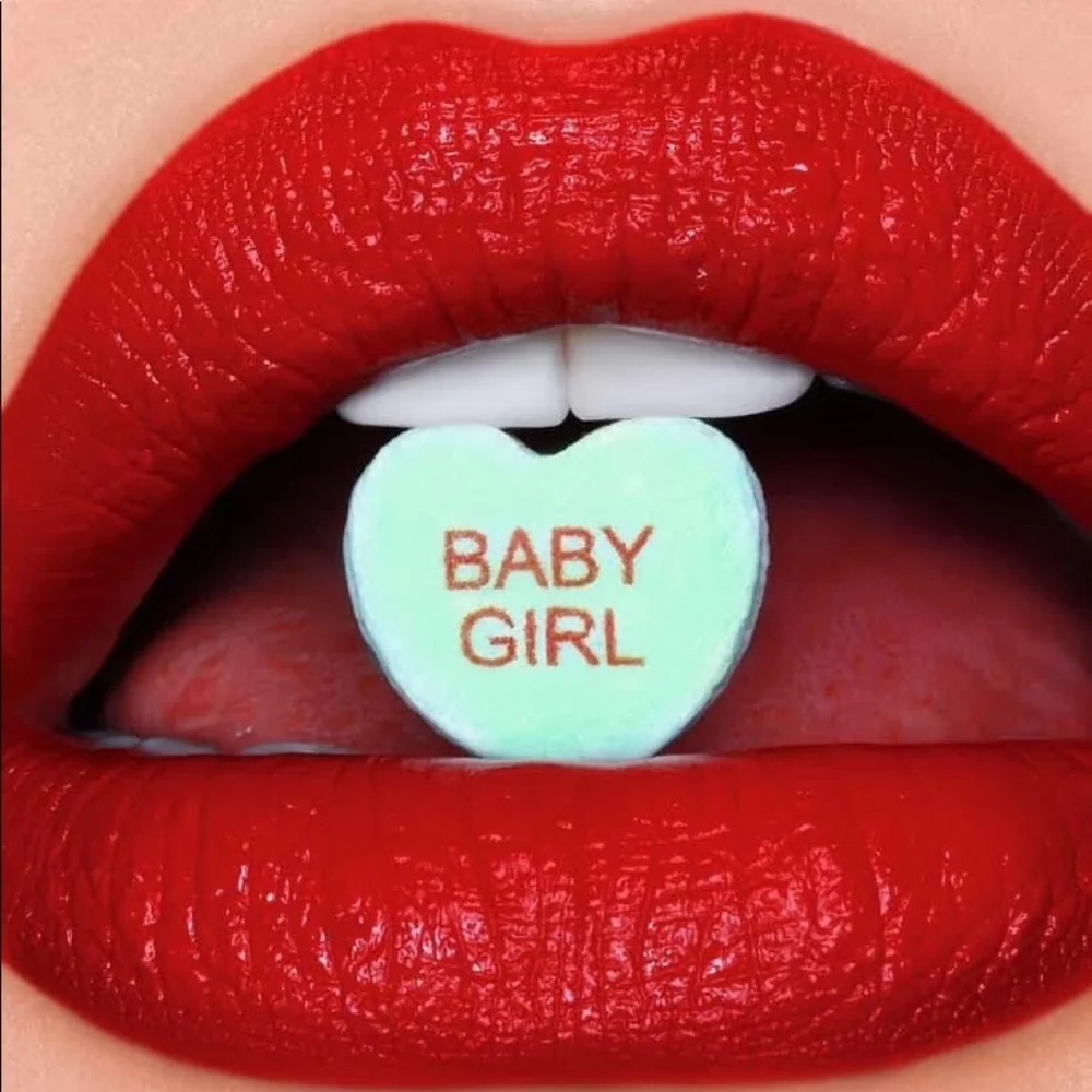 KKW BEAUTY Red Crème Lipstick in Candy Apple Red